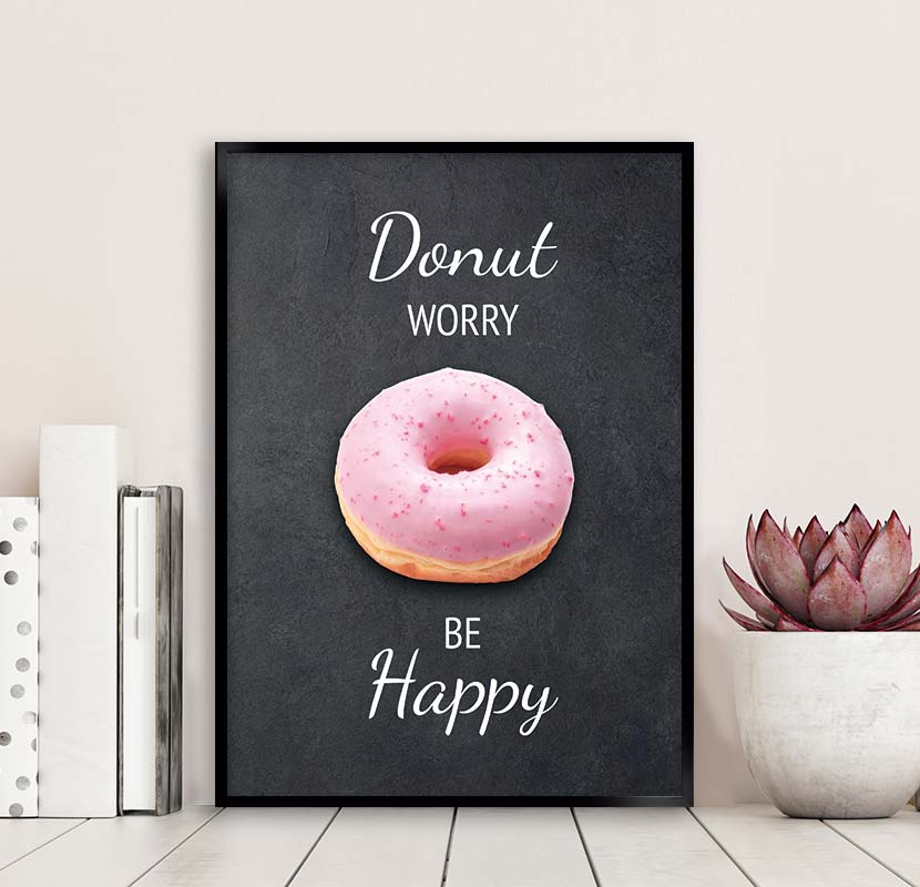 donut worry be happy