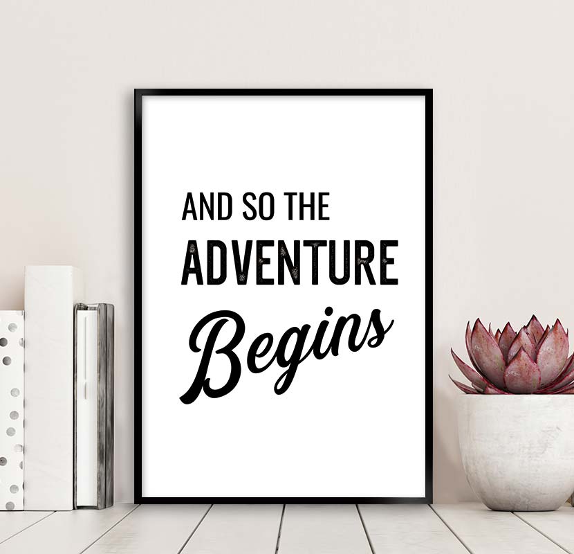 adventure begins