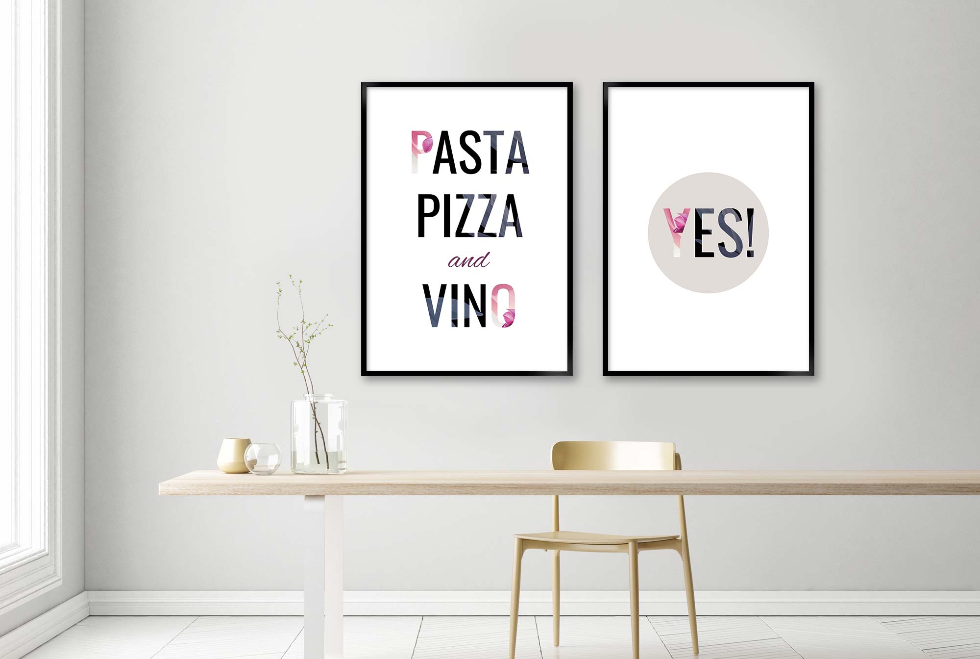 pasta vino