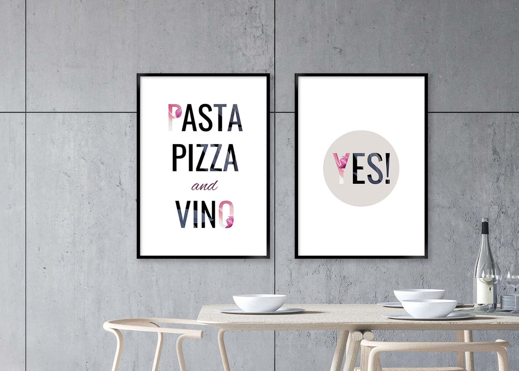 pasta vino