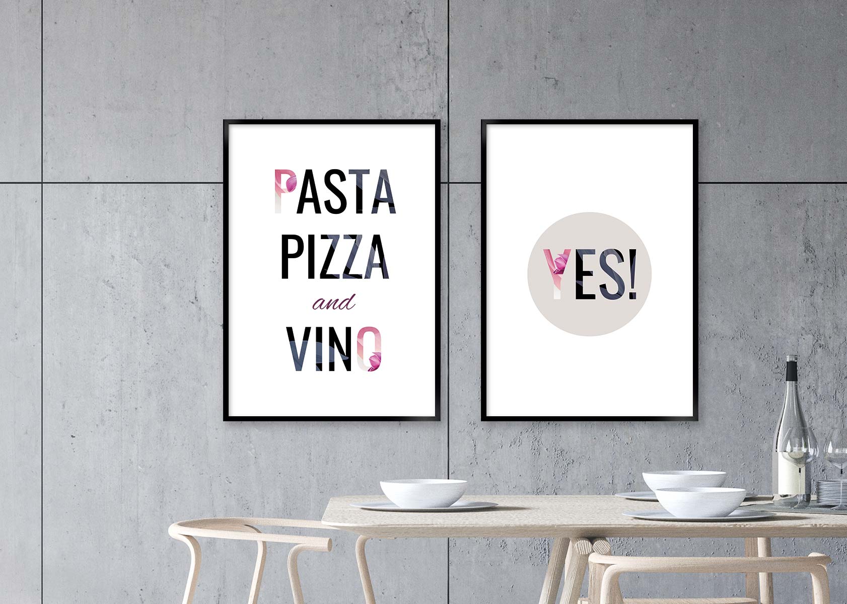 pasta vino
