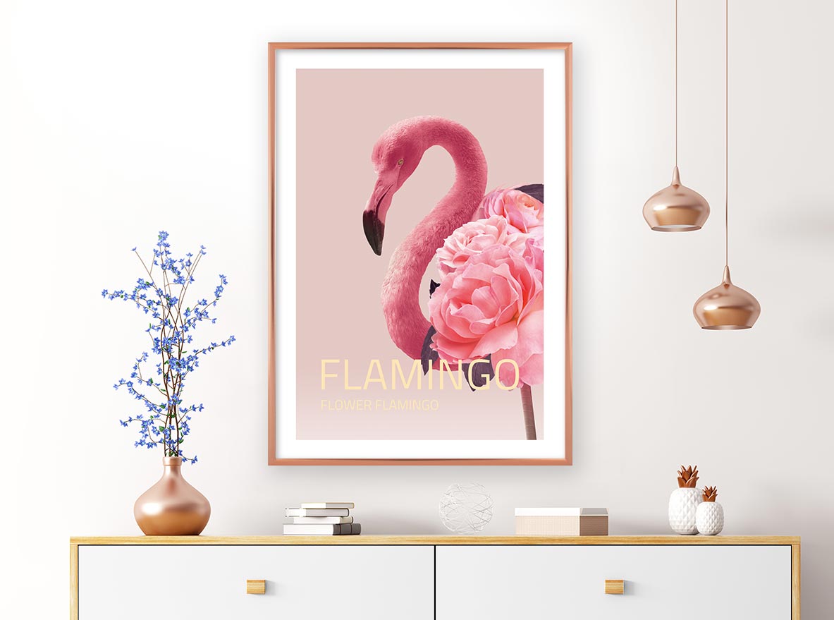flower flamingo no4