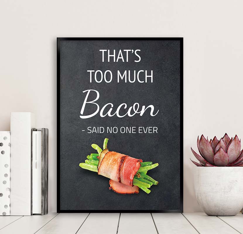 ikke for meget bacon