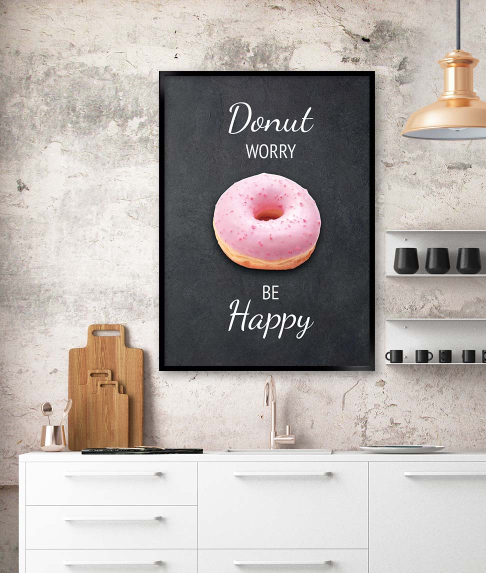 donut worry be happy
