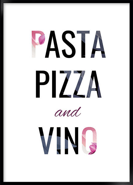pasta vino