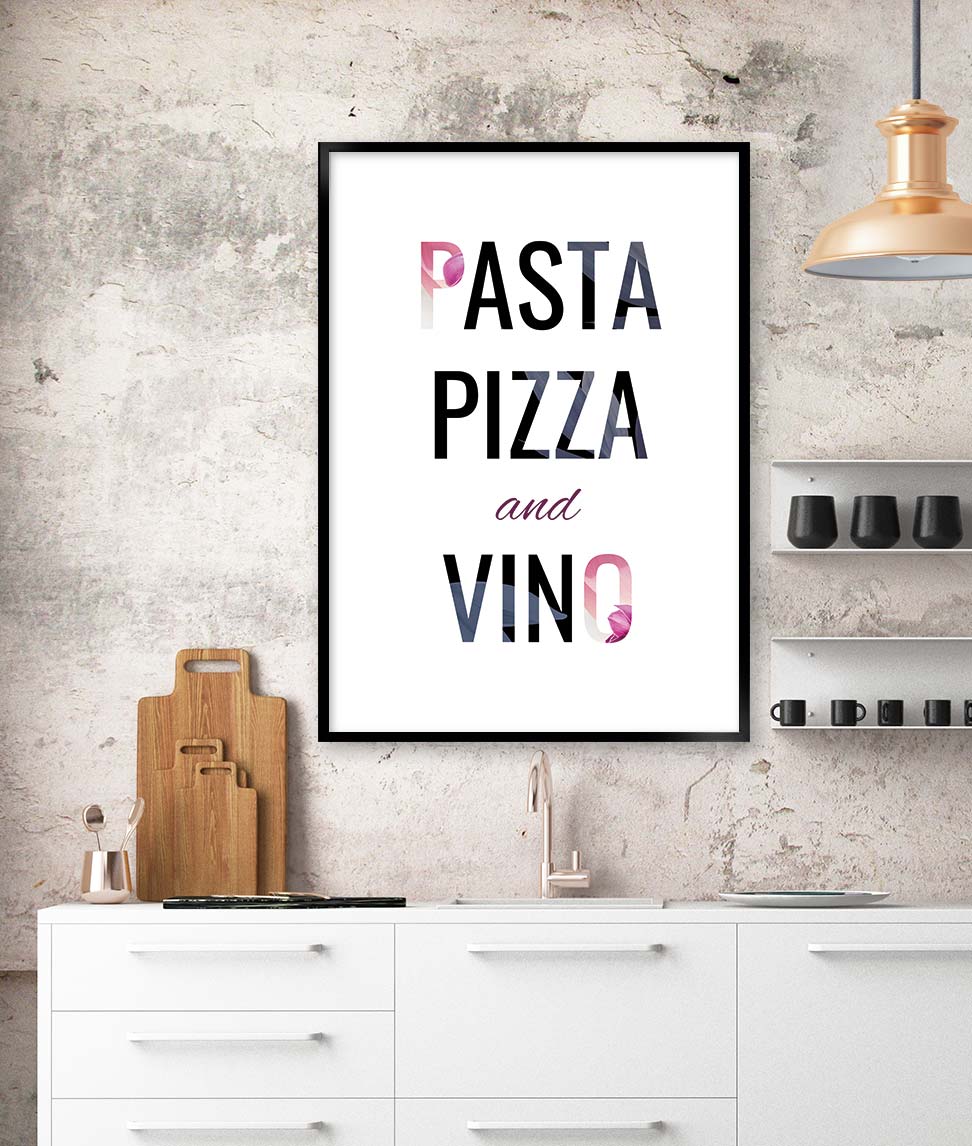 pasta vino