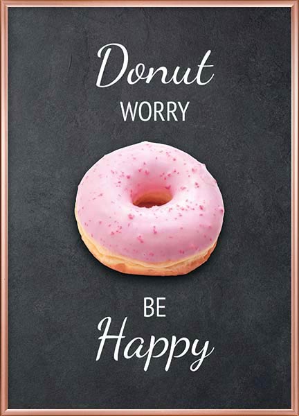 donut worry be happy