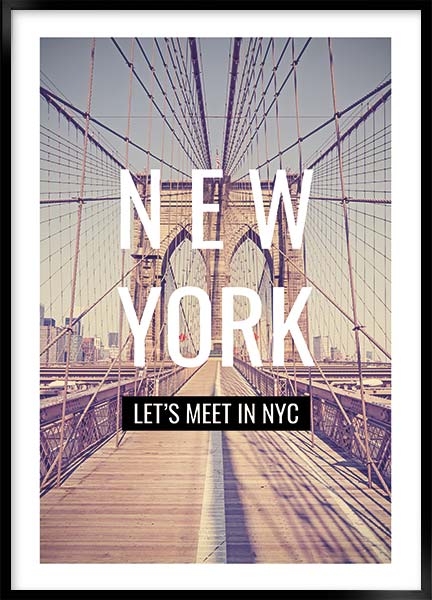Lets meet in NYC