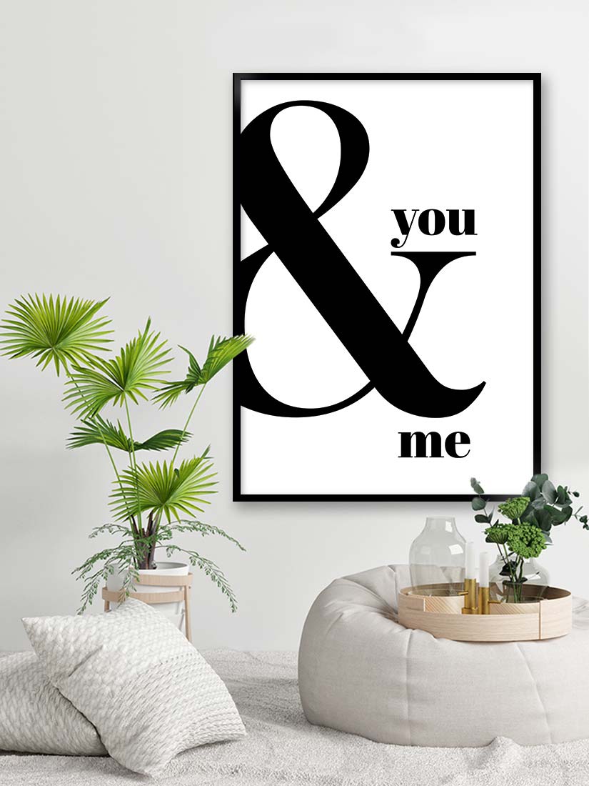 you & me