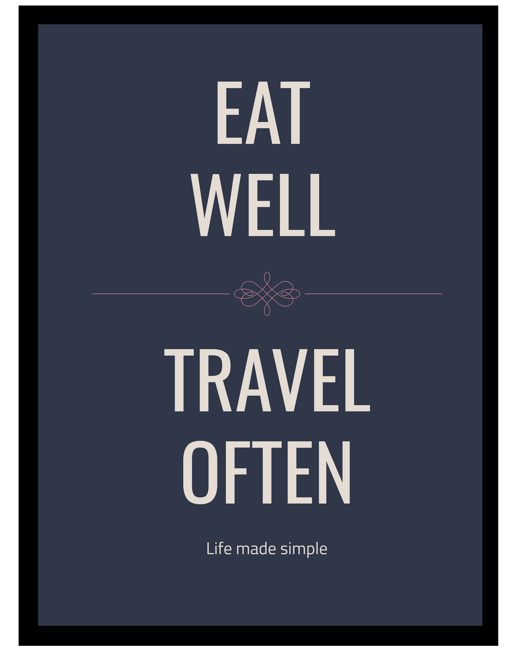 Duo - Eat well - travel often