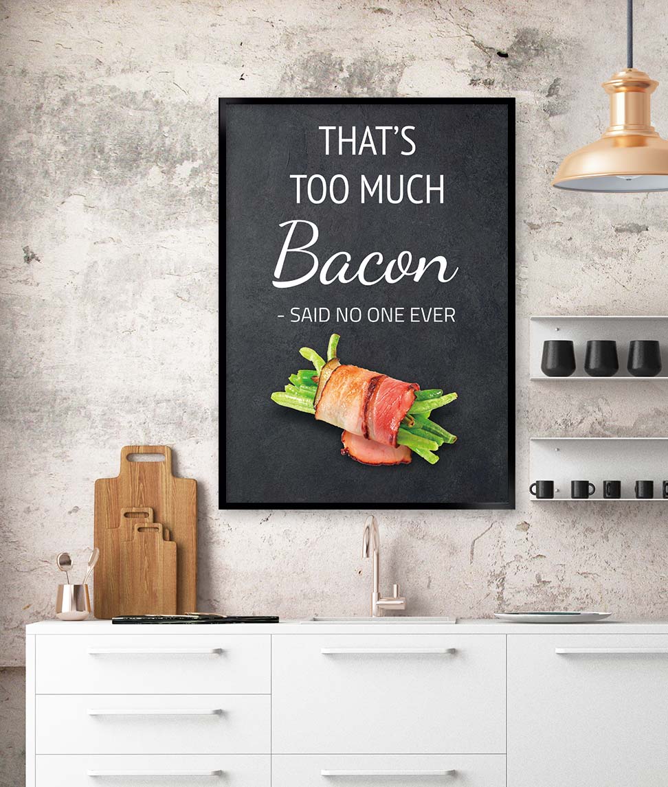 ikke for meget bacon