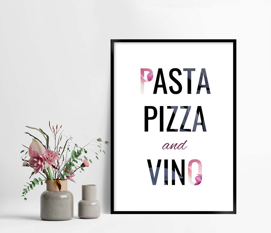 pasta vino